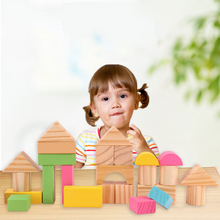Cargar imagen en el visor de la galería, Bloques de construcción en madera