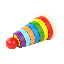 Cargar imagen en el visor de la galería, Torre de Apilamiento Montessori