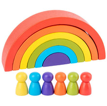Cargar imagen en el visor de la galería, Arcoiris Waldorf Mini con Muñecos