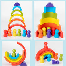 Cargar imagen en el visor de la galería, Arcoiris Waldorf Mini con Muñecos
