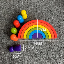 Cargar imagen en el visor de la galería, Arcoiris Waldorf Mini con Muñecos