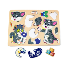 Cargar imagen en el visor de la galería, Rompecabezas de Siluetas
