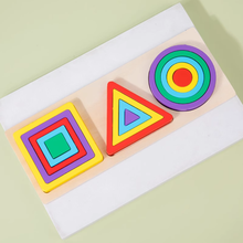 Cargar imagen en el visor de la galería, Rompecabezas de Figuras Geométricas
