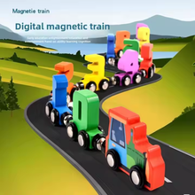 Cargar imagen en el visor de la galería, Tren Magnético de Números
