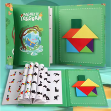 Cargar imagen en el visor de la galería, Tangram Magnético Selva

