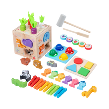 Cargar imagen en el visor de la galería, Cubo de Actividades Montessori 8 en 1
