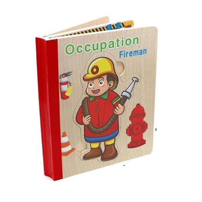 Libro Rompecabezas Ocupaciones