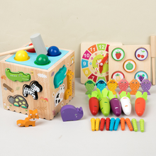 Cargar imagen en el visor de la galería, Cubo de Actividades Montessori 8 en 1
