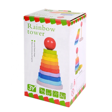 Cargar imagen en el visor de la galería, Torre de Apilamiento Flor Montessori
