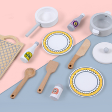 Cargar imagen en el visor de la galería, Cocina Montessori Blanca en Madera
