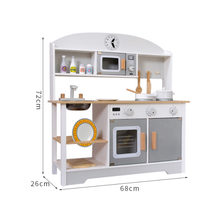 Cargar imagen en el visor de la galería, Cocina Montessori Blanca en Madera
