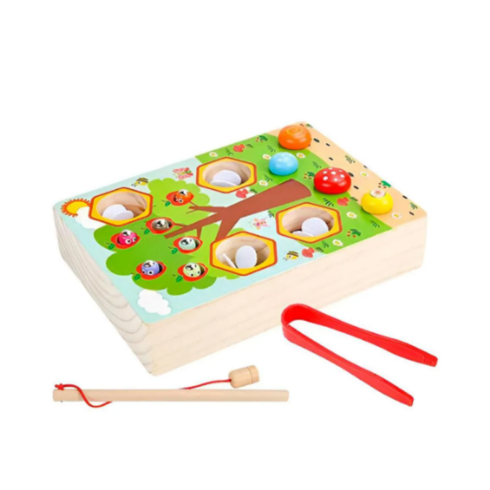 Juego Magnético de Pesca y Abejitas