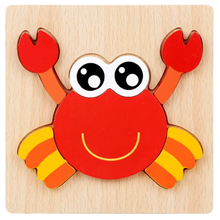 Cargar imagen en el visor de la galería, Rompecabezas Animales 3D
