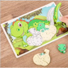 Cargar imagen en el visor de la galería, Rompecabezas Encajable de Animales
