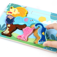 Cargar imagen en el visor de la galería, Rompecabezas Animales Encajable
