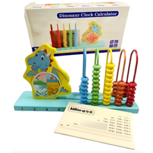 Cargar imagen en el visor de la galería, Dinosaurio Abaco Calculadora
