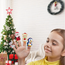 Cargar imagen en el visor de la galería, Títeres de Dedo Navidad
