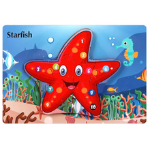 Cargar imagen en el visor de la galería, Rompecabezas Montessori de Animales 🧩🐘🦖
