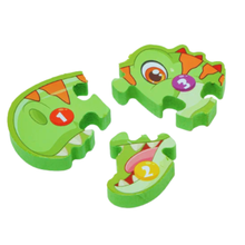 Cargar imagen en el visor de la galería, Rompecabezas Montessori de Animales 🧩🐘🦖
