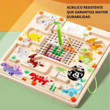 Cargar imagen en el visor de la galería, Tablero Magnético de Conteo con Dinosaurios
