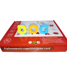 Cargar imagen en el visor de la galería, 🧠🔤 Juego de tarjetas alfabéticas con letras en madera – Inglés
