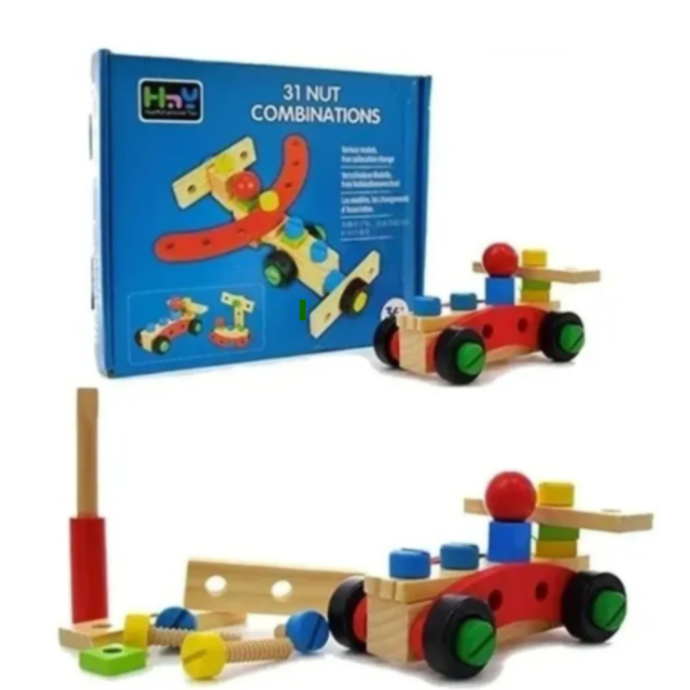 Carro Armatodo en Madera