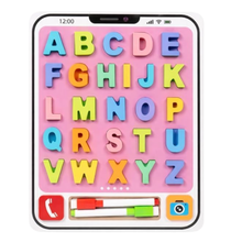 Cargar imagen en el visor de la galería, Tablero del Abecedario con Letras Encajables
