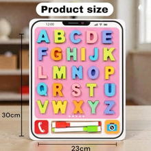 Cargar imagen en el visor de la galería, Tablero del Abecedario con Letras Encajables
