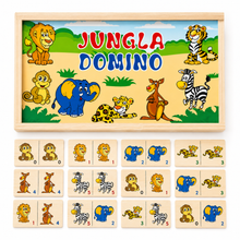 Cargar imagen en el visor de la galería, Dominó Infantil de madera
