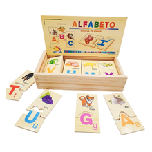 Cargar imagen en el visor de la galería, Alfabeto Didáctico en Español de Madera
