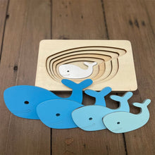 Cargar imagen en el visor de la galería, Rompecabezas por capas Montessori
