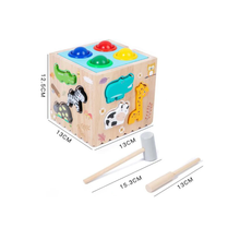 Cargar imagen en el visor de la galería, Cubo de Actividades Montessori 8 en 1
