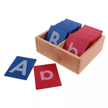 Cargar imagen en el visor de la galería, Letras de Lija Montessori
