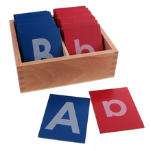 Cargar imagen en el visor de la galería, Letras de Lija Montessori
