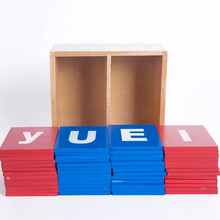 Cargar imagen en el visor de la galería, Letras de Lija Montessori
