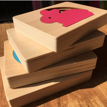 Cargar imagen en el visor de la galería, Rompecabezas por capas Montessori
