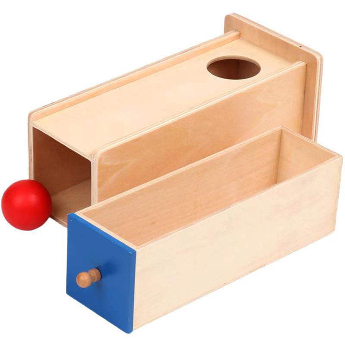 Caja de permanencia con cajón largo Montessori