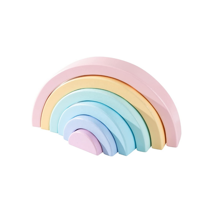 Arcoiris Waldorf Pastel